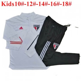 São Paulo 2020/2021 Niños Sudadera de Entrenamiento Trajes M002